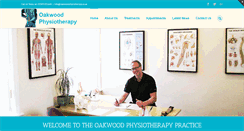 Desktop Screenshot of oakwoodphysiotherapy.co.uk